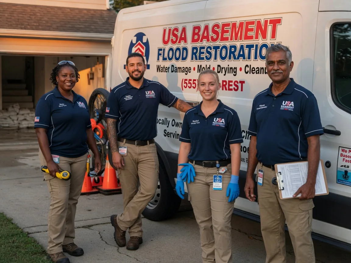 Basement Flood Cleanup company in Harper, TX